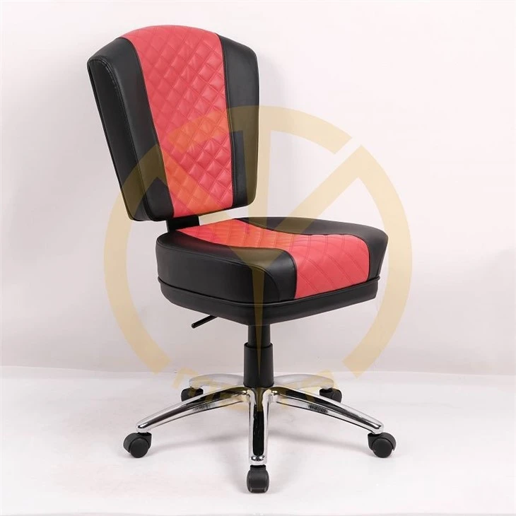  Customized Synthetic Leather Diamond-type Lattice Design Slot Poker Chair